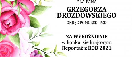 „Reportaż z ROD” Grzegorza Drozdowskiego z ramienia ROD im. Władysława Sikorskiego w Gdyni - 09.12.2021