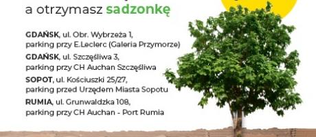 Akcja "Drzewko za surowce wtórne" w Trójmieście!