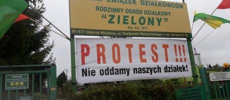 Dalsza obrona ROD "Zielony" w Gdańsku